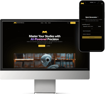 StudyGen AI Mockup Designs Image
